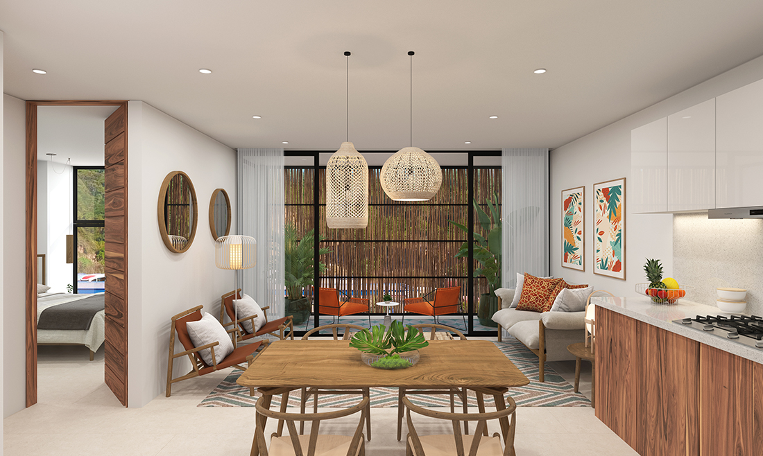 Arama Bay departamentos